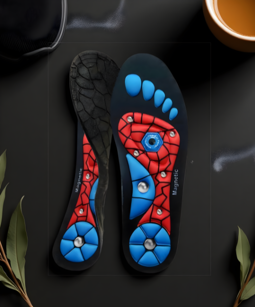 Magnetic Acupressure Slimming Insoles – Anti-Fatigue Massage Shoe Pads