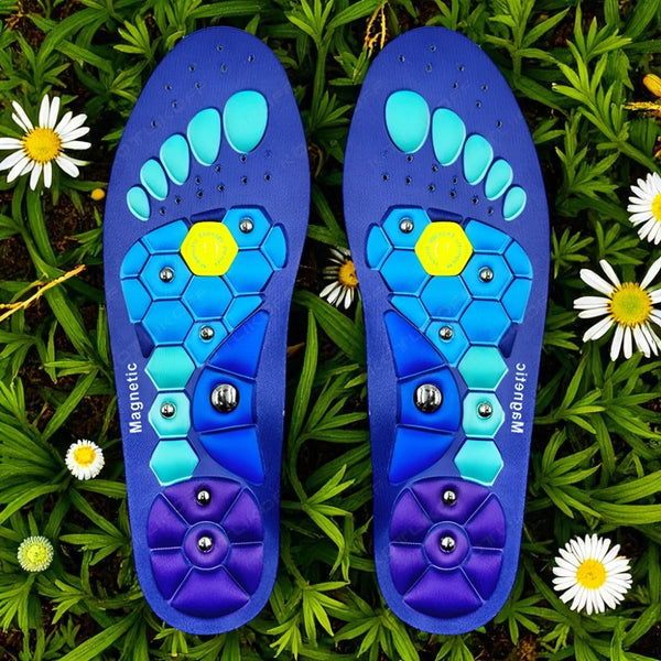 Magnetic Acupressure Slimming Insoles – Anti-Fatigue Massage Shoe Pads