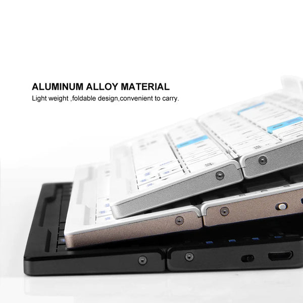 B.O.W. Ultra-Slim Folding Bluetooth Keyboard