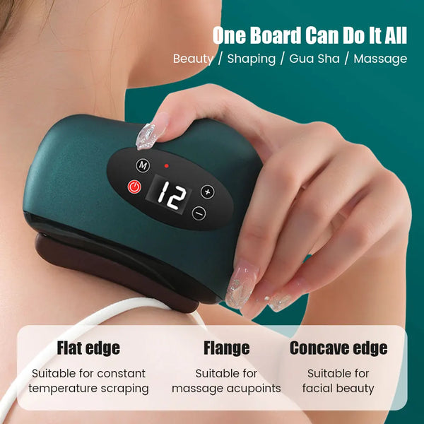 Revitalizing Hot Stone Face Massager