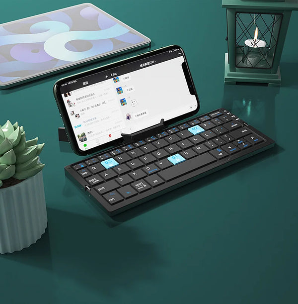 B.O.W. Ultra-Slim Folding Bluetooth Keyboard