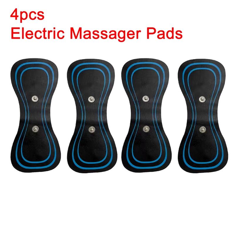 EMS Electric Pulse Neck Massager Cervical Massage Patch 8 Mode LCD Display Neck Stretcher Back Muscle Stimulator Relief Pain