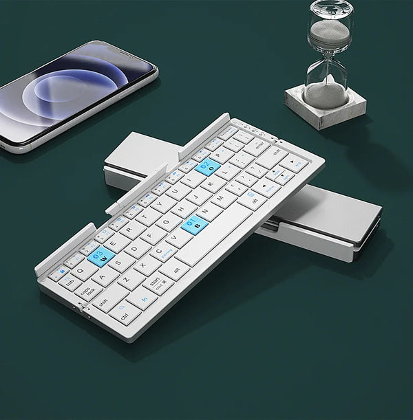 B.O.W. Ultra-Slim Folding Bluetooth Keyboard